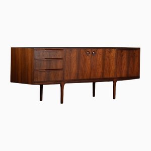 Long Rosewood Torpedo Sideboard by Tom Robertson for McIntosh, 1960s
