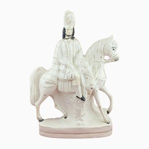 Scottish Hunter on a Horse with Deer Draped on Front (RF) STR 892 from Staffordshire