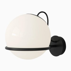 Black Mount 237/1 Wall Lamp by Gino Sarfatti for Astep