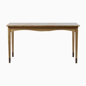 Borvirke Wood Dining Table with Extension Leaves by Finn Juhl for Design M