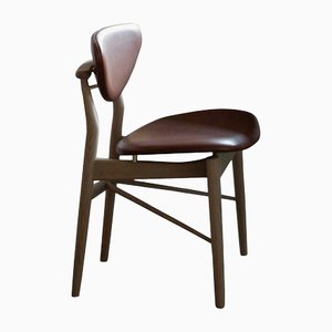 Wood and Fabric 108 Chair by House of Finn Juhl for Design M