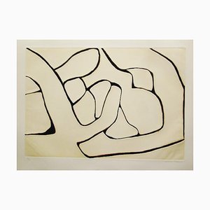 Conrad Marca-Relli, Composition 15, 1977, Gravure à l'Eau-Forte
