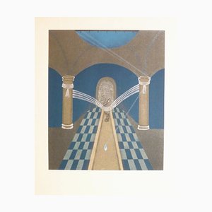Amélia Riera, Tribut 9, 1977, Lithographie