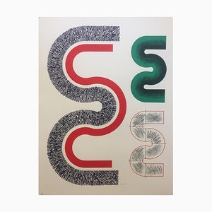 Kumi Sugai, S (Three), 1990, Lithographie