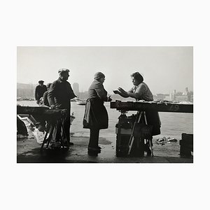 Claude Vesco, Old Port, Fish Market, Marseille, 1978, Photography