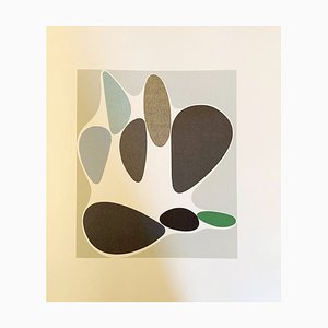 Victor Vasarely, Sauzon, 1972, Lithograph