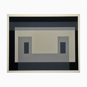 After Josef Albers, Adobe, 1970, Screenprint