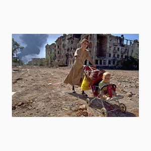 Eric Bouvet, Grozny, Chechnya, August 1996, Photography