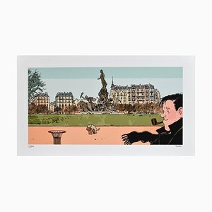 Jacques Tardi, Nestor Burma XI distrito de París, Impresión pigmentada