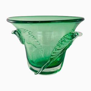 Vaso grande in vetro di Murano di Archimede Seguso