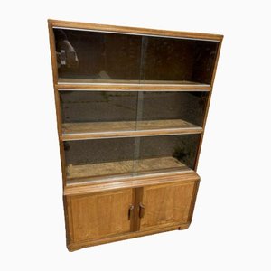 Vintage Sectional Teak Library Bookcase and Cabinet from Minty Oxford