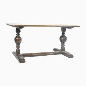 Antique William & Mary Oak Refectory Dining Table, 1720s