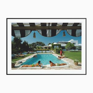 Slim Aarons, Poolside in Sotogrande, 1975, Colour Photograph