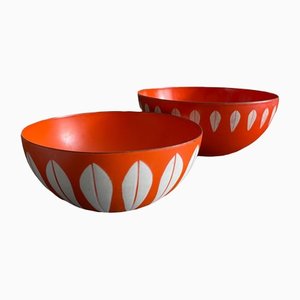 Salad Bowls by Cathrine Holm for Norway Enamel, Set of 2