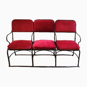 Banc de Cinéma Rouge