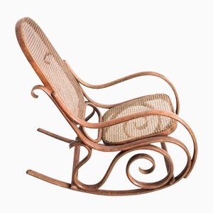 Steamed Wooden Rocking Chair