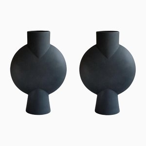 Giant Sphere Bubl Vases by 101 Copenhagen, Set of 2