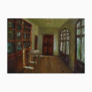 Kamsar Ohhanyan, Sunny Room, 2021, Huile sur Toile