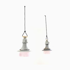 Street Lamps, Italy, 1970s, Set of 2