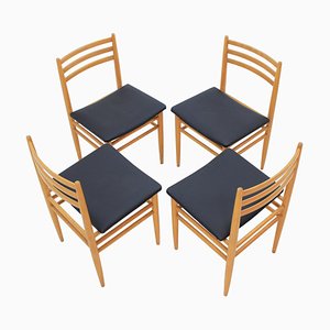 Mid-Century Scandinavian Dining Chairs, 1970s, Set of 4
