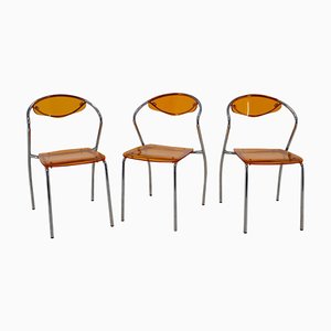 Dining Chairs, 1980s, Set of 3
