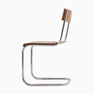 Sedia da bambino Bauhaus cromata