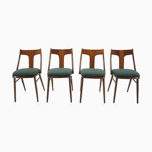 Dining Chairs, Czechoslovakia, 1960s, Set of 4
