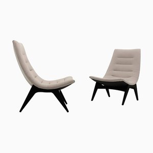 Set of Scandinavian 755 Lounge Chairs by Svante Skogh for Ope Möbler, Sweden
