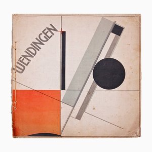 Couverture Wendingen, Numéro 11, par El Lissitzky, 1920s