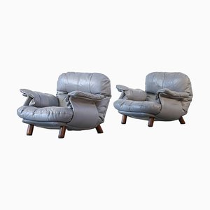 Lounge Chairs by E. Cobianchi, Italy, Set of 2