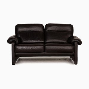 Dark Brown Leather DS 70 Two-Seater Couch from de Sede
