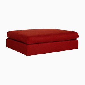 Red Fabric Stool from Walter Knoll / Wilhelm Knoll