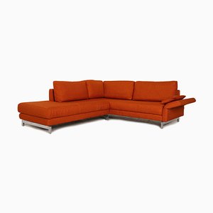 Orange Fabric Vida Corner Sofa Couch from Rolf Benz