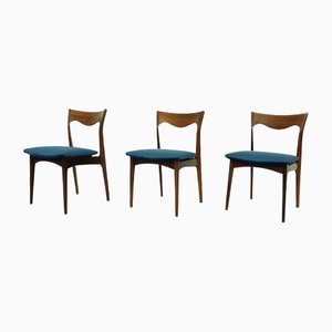 Rosewood Chairs, The Netherlands, 1950s, Set of 3