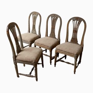 19th Century Swedish Chairs, Set of 4