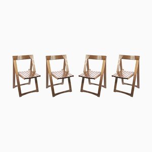Trieste Chairs in the Style of Aldo Jacober, 1960s, Set of 4