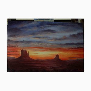 Adriano Bernetti da Vila, Monument Valley, Original Painting, 2013
