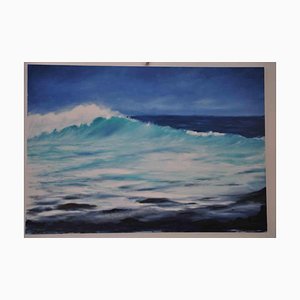 Adriano Bernetti da Vila, Australian Waves, Original Painting, 2018