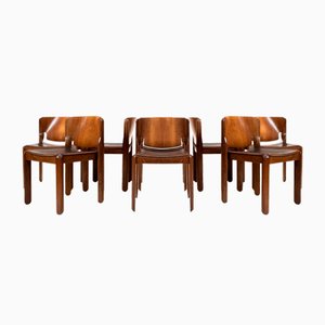 122 Chairs by Vico Magistretti for Cassina, 1967, Set of 8