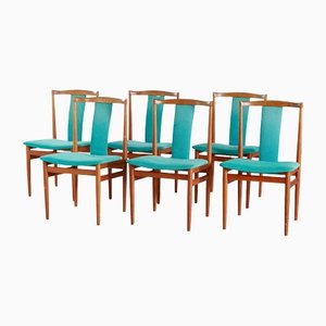 Dining Chairs in Teak by Henning Sørensen for Danex, Set of 6