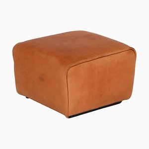 DS 47 Cognac Leather Ottoman or Stool from de Sede