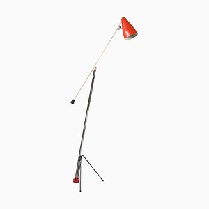 Lampada da terra Grasshopper 6320 di Wim Rietveld per Gispen, 1953