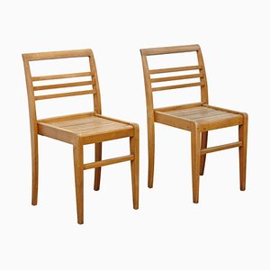 Chairs by Rene Gabriel Wood, 1940s, Set of 2