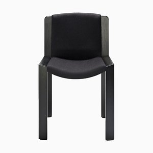 300 Wood and Kvadrat Fabric 300 Chair by Joe Colombo for Hille