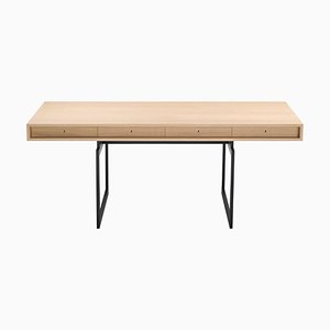 Schreibtisch aus Holz & Stahl von Bodil Kjær