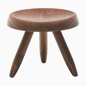 Berger Wood Stool by Charlotte Perriand for Cassina