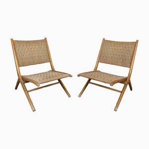 Folding Chairs by Gio Ponti, Set of 2