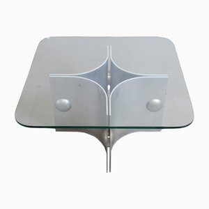 Steel Table by Vittorio Introini