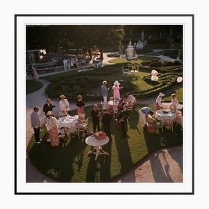 Slim Aarons, Garden Party, 1970, Fotografia a colori