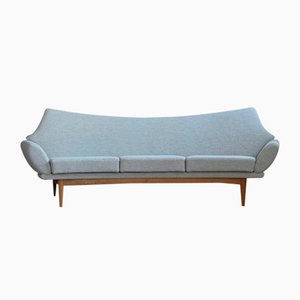 Sofa mit Kvadrat Bezug von Johannes Andersen für AB Trensums, 1950er